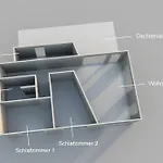Bergfrieden Terrassenhaus Nr 04 * Goehren (Ruegen)
