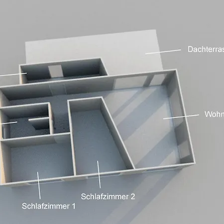 Bergfrieden Terrassenhaus Nr 04 * Goehren (Ruegen)